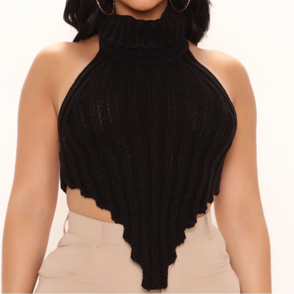 Knitted Crop Top